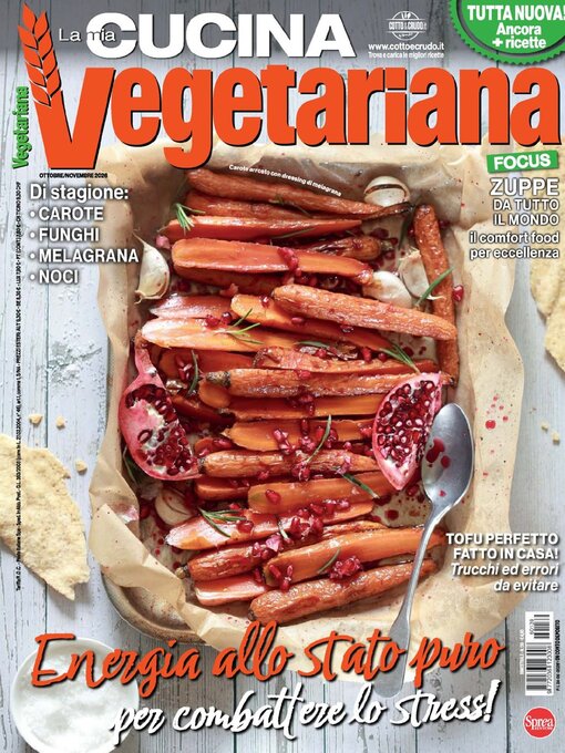 Cover image for La mia cucina vegetariana